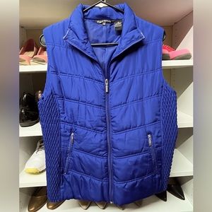 Blue Puffer Vest